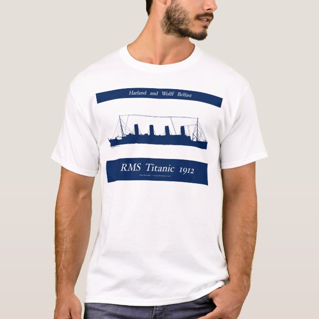 T-shirt 1912 4 titaniques (Devant)