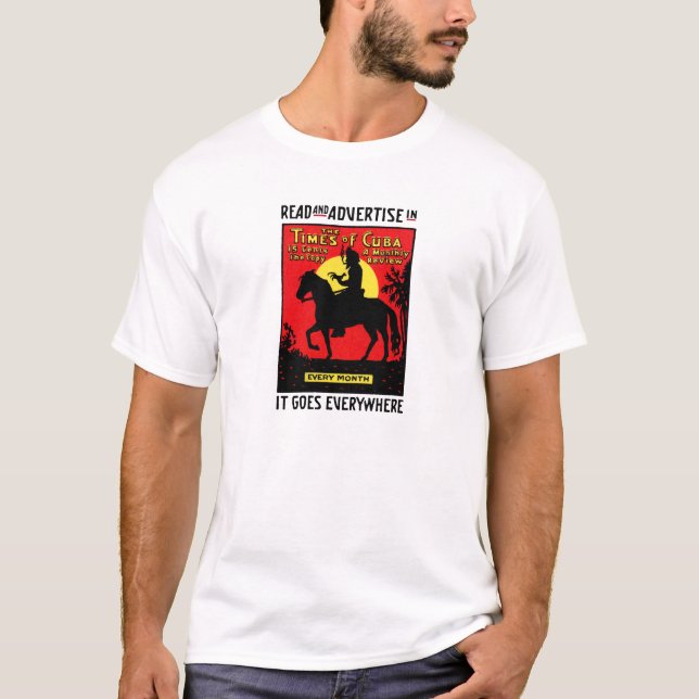T-shirt 1920 Le Times de Cuba (Devant)