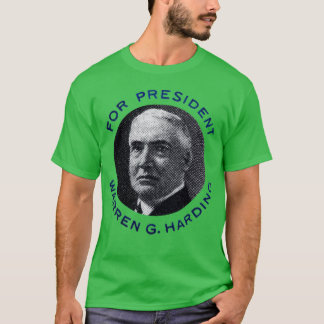T-shirt 1920 Warren G Harding, président