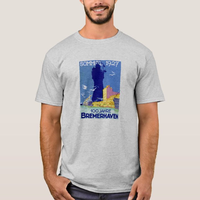 T-shirt 1927 Bremerhaven Allemagne (Devant)