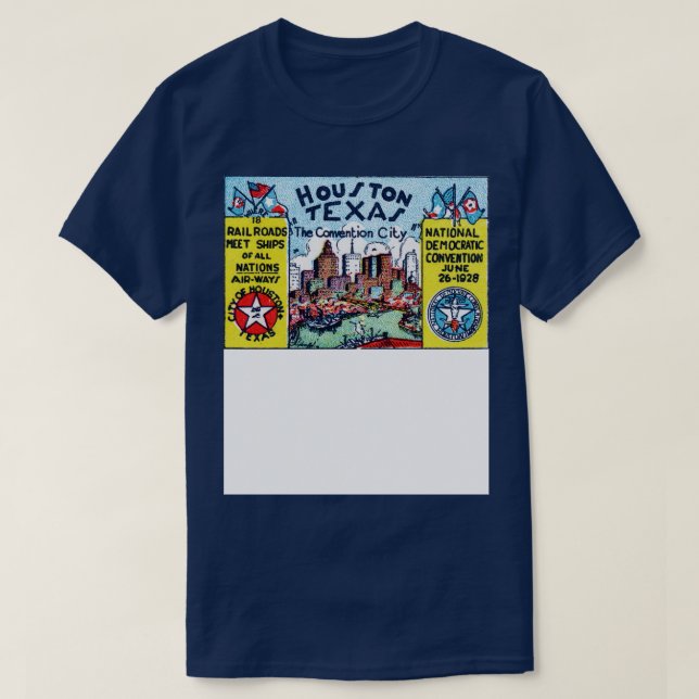 T-shirt 1928 Houston Texas (Design devant)