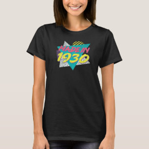 T-shirt 1930 90s Retro 93e anniversaire