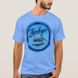 T-shirt 1934 Le train de voyageurs Zephyr