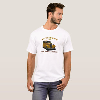 T-shirt 1934 Plymouth. Chrysler. Mopar. Hotrod jaune 1934