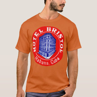 T-shirt 1935 Hotel Bristol Havana Cuba