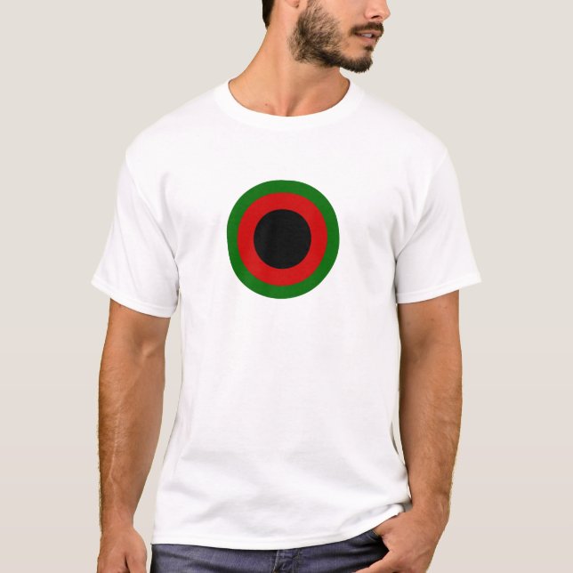 T-shirt 1937-47, Roundel de l'armée de l'air afghane (Devant)