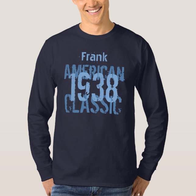 T-shirt 1938 ou TOUS anniversaires de classique américain (Devant)