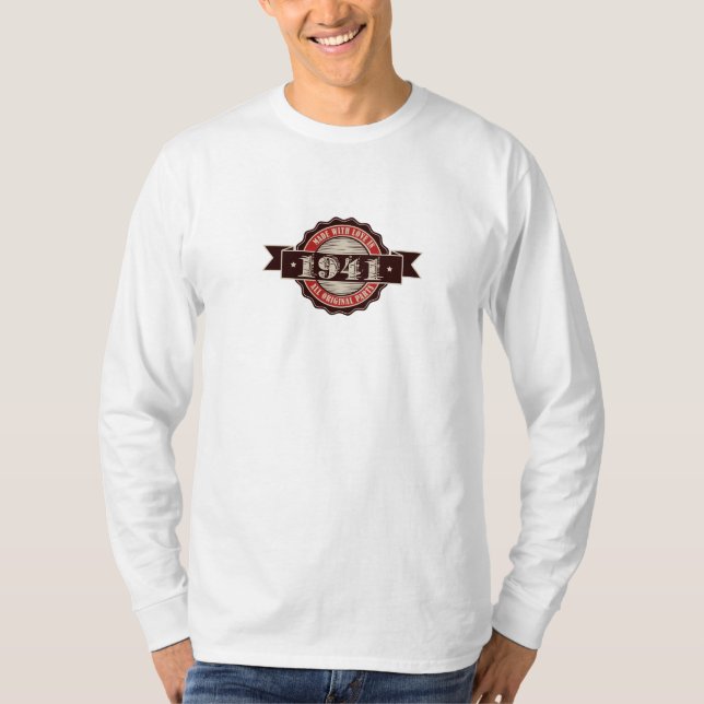 T-shirt 1941 ont fait avec amour | toutes les pièces (Devant)