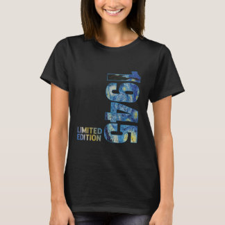 T-shirt 1945 Anniversaire Vincent Van Gogh Nuit étoilée