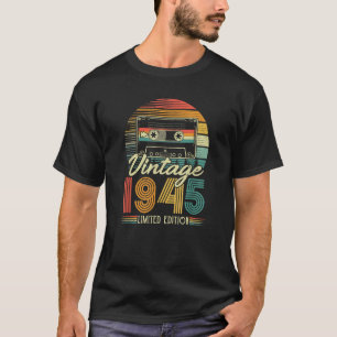T-shirt 1945 Anniversaire Vintage Retro Limited Edition Ho