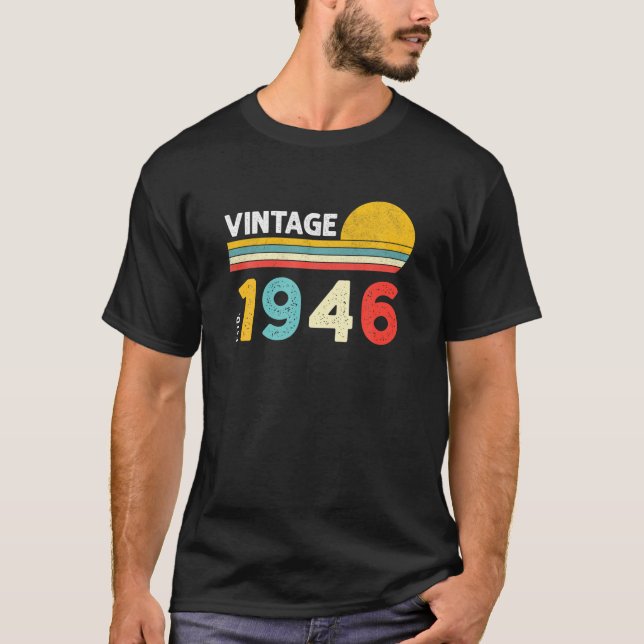 T-shirt 1946 vintage (Devant)