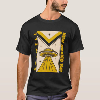 T-shirt 1947 Roswell Nouveau-Mexique Ufo Geek Nerd