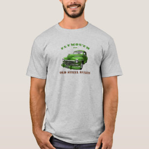 T-shirt 1948 Plymouth 1948 Chrysler. Mopar. 48 Vert.