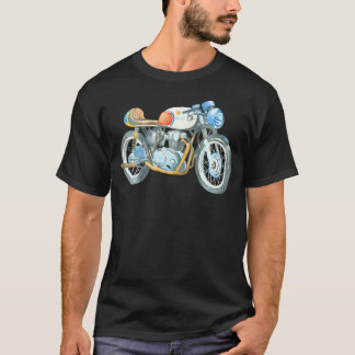 T-shirt 1950 Norton 350Cc Manx Racing Moto