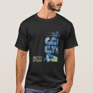T-shirt 1954 Anniversaire Vincent Van Gogh Nuit étoilée