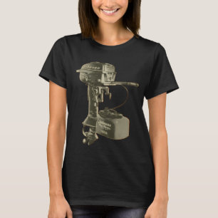 T-shirt 1954 Johnson Mile Master 10 chevaux