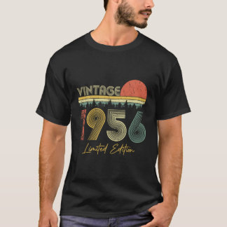 T-shirt 1956 Mariage Anniversaire Né En 1956 Py