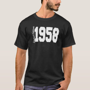 T-shirt 1958 64e anniversaire des femmes
