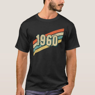 T-shirt 1960 Beach Classic 80s Vintage Retro Bir esthétiqu