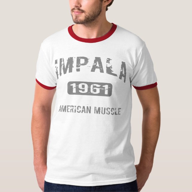 T-shirt 1961 d'impala (Devant)