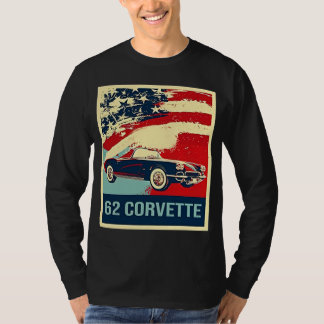 T-shirt 1962 C1 Corvette Pop Art Style