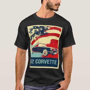 T-shirt 1962 C1 Corvette Pop Art Style