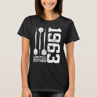 T-SHIRT 1963 DARTS 59E ANNIVERSAIRE