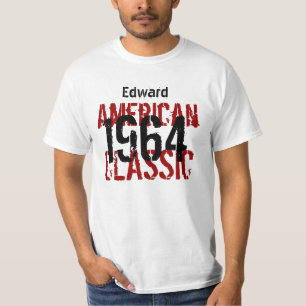 T-shirt 1964 ou tous cadeaux d'anniversaire classiques