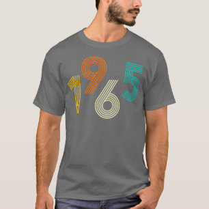 T-shirt 1965 Anniversaire rétro Vintage