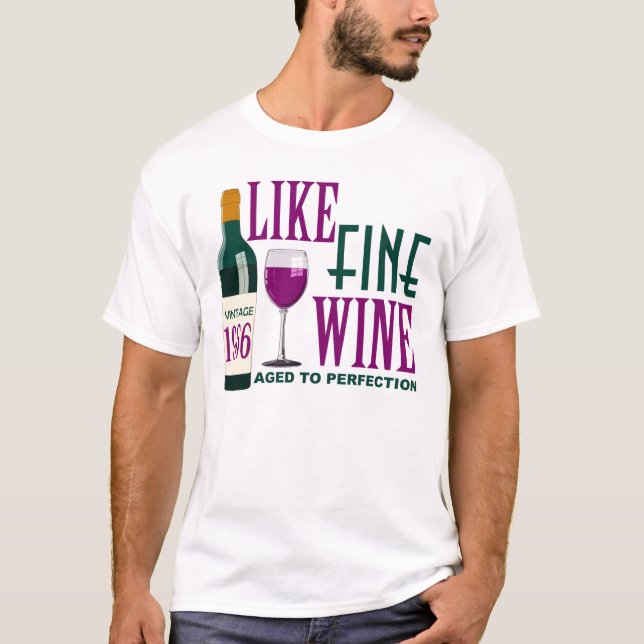 T-shirt 1966 COMME LE VIN fin âgé au cru de PERFECTION (Devant)
