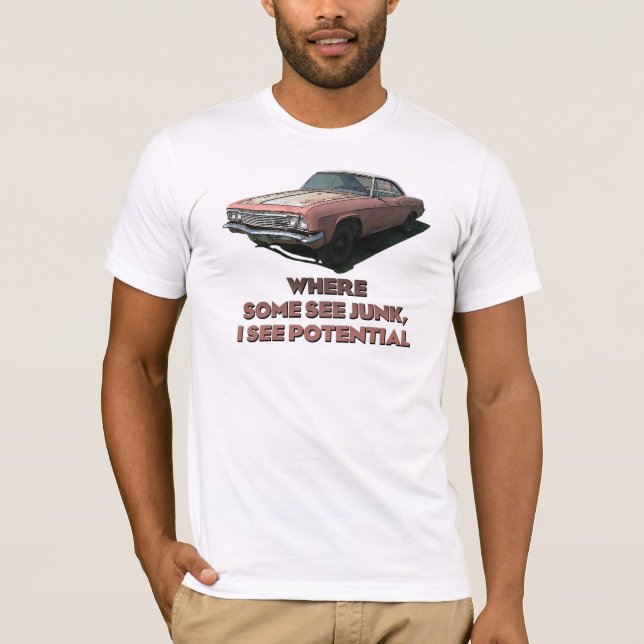 T-shirt 1966 de Chevrolet Impala (Devant)