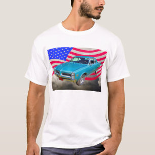 T-shirt 1966 Pontiac Le Mans et drapeau américain