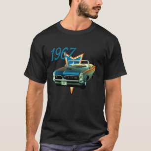 T-shirt 1967 67 GTO Classic Car Old School Muscle Car