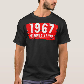 T-shirt 1967 Année de naissance pour les hommes et les fem