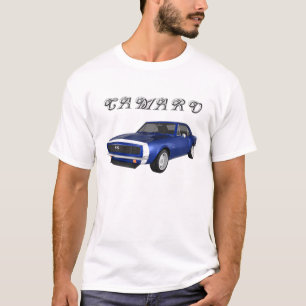 T-shirt 1967 Camaro SS : Finition bleue : modèle 3D :