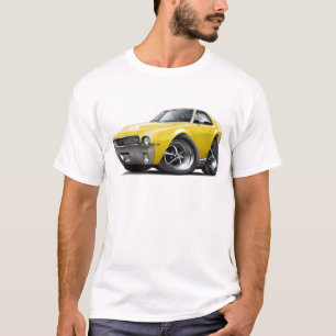 T-shirt 1968-69 voiture jaune d'AMX