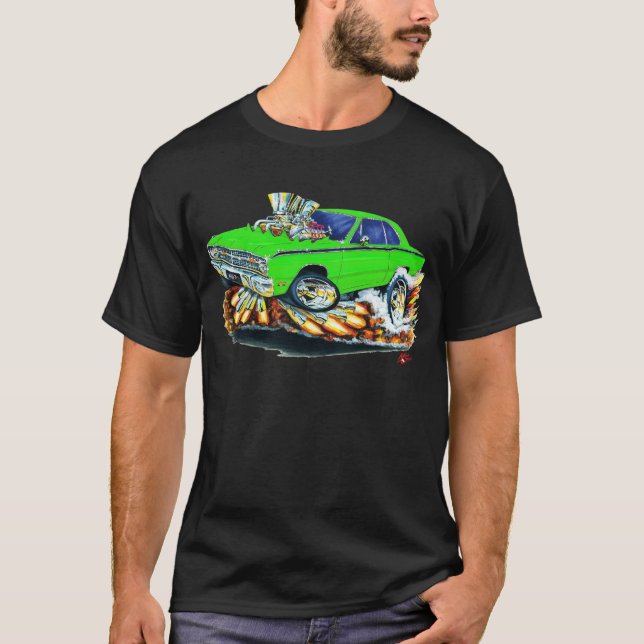 T-shirt 1968-71 voiture de chaux de dard de Dodge (Devant)