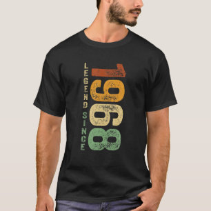 T-shirt 1968 Anniversaire Légende Depuis 1968 Cadeaux Nés