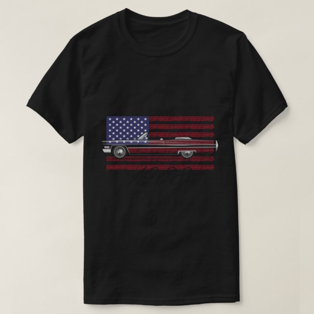 T-shirt 1968 Cadillac USA (Design devant)