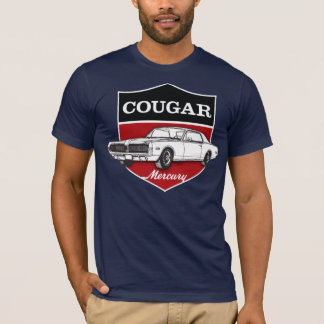 T-shirt 1968) illustrations de crête de Mercury Cougar (
