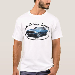 T-SHIRT 1968 NOIR DE CAMARO SOLIDES SOLUBLES