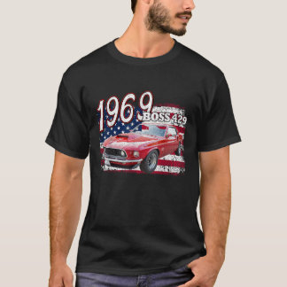 T-shirt 1969 69 patron 429 4 juillet américains
