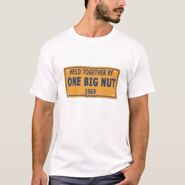 T-shirt 1969 un grands écrous de voiture (Devant)