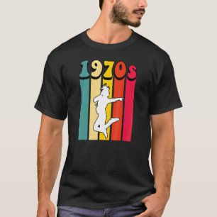 T-shirt 1970 Danse Moderne Rétro Vintage Retour À La les a
