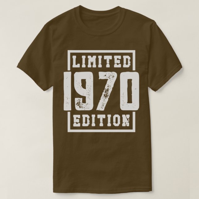 T-shirt 1970 Edition limitée (Design devant)