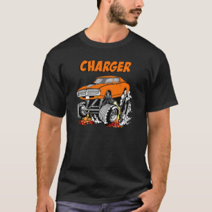 T-shirt 1971 1972 Carton de chargeur à chaud