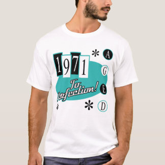 T-shirt 1971 50e anniversaire Mid Century Moderne
