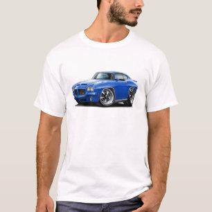 T-shirt 1971-72 voiture de bleu de GTO