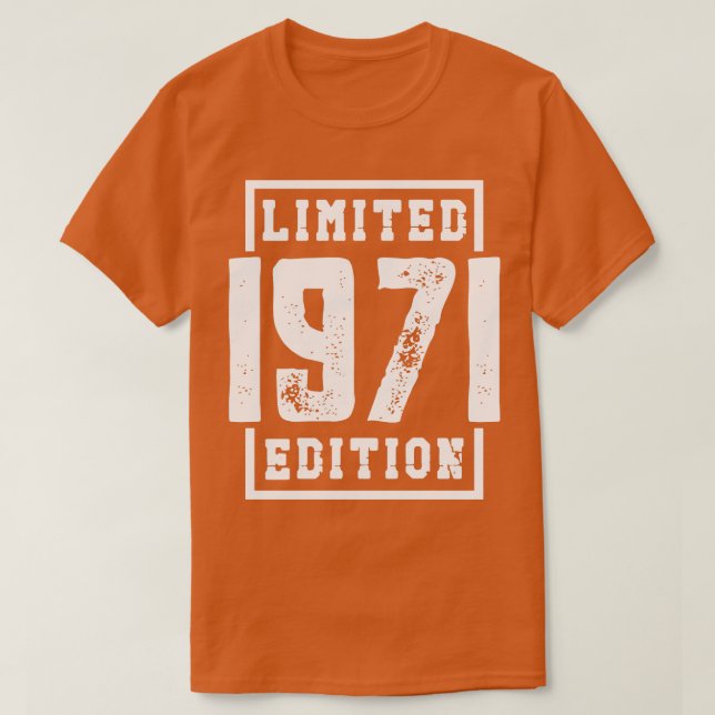 T-shirt 1971 Edition limitée (Design devant)