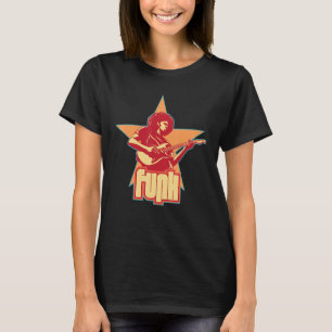 T-shirt 1971 Musicien de guitare des années 70 Ère Générat